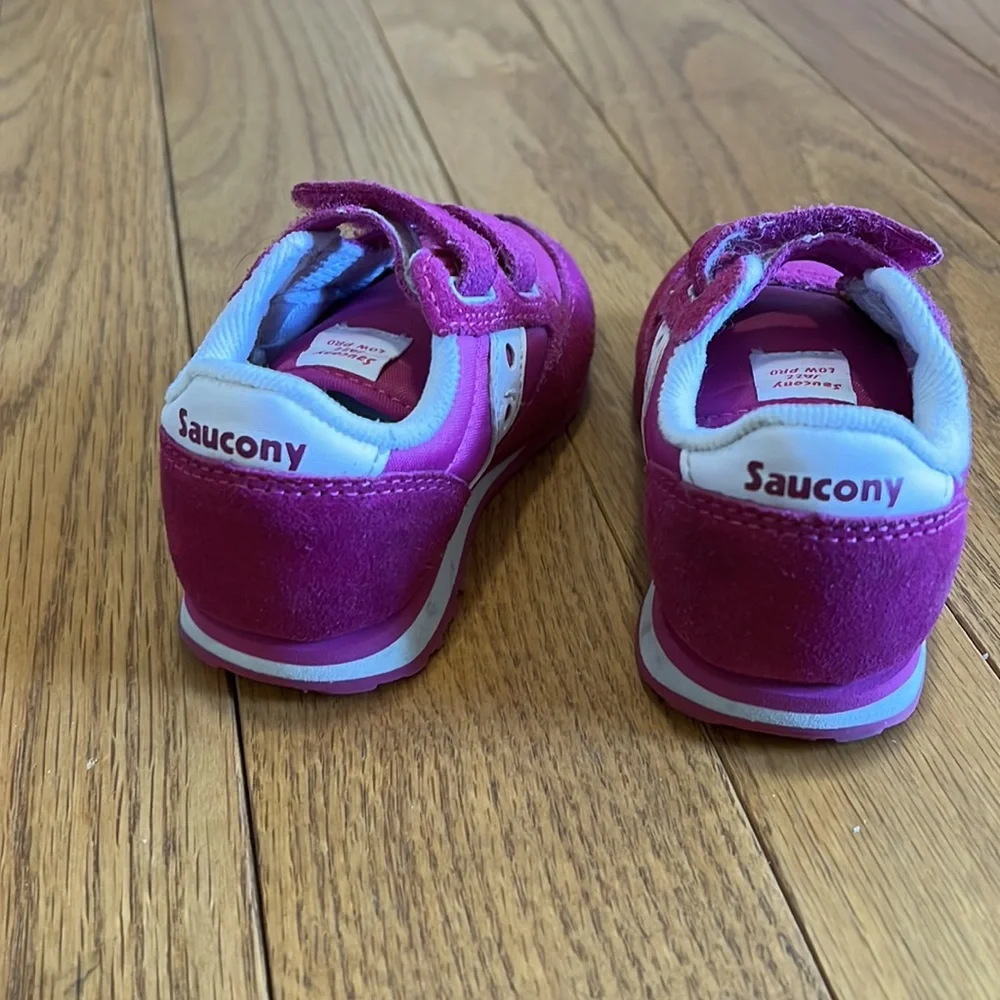 Saucony Pink Toddler Baby Walker Sneakers